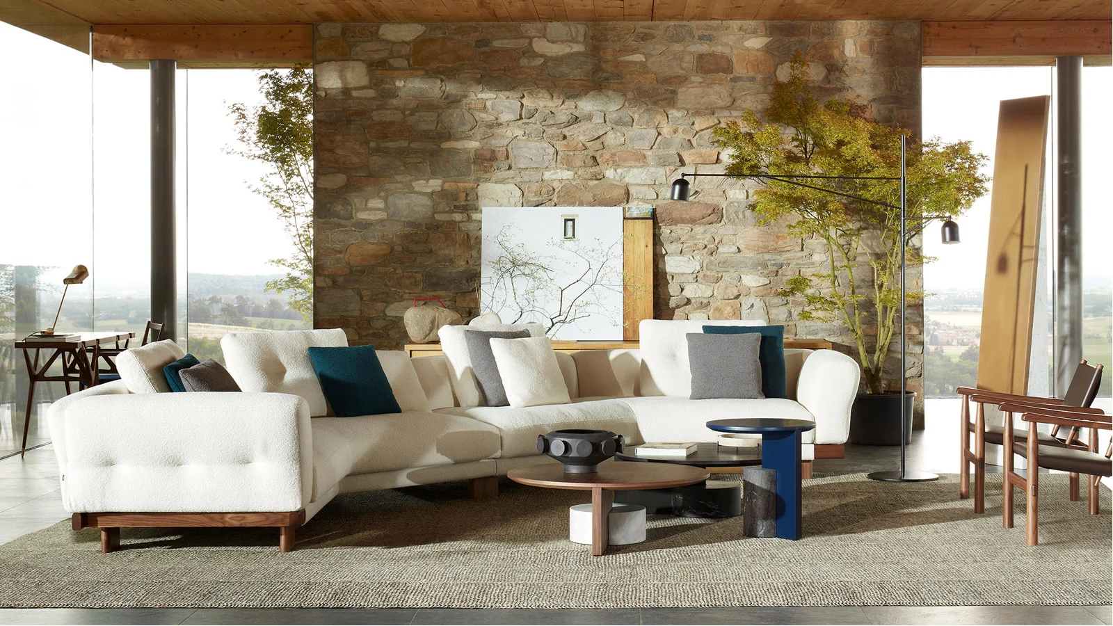 Cassina 556 Sengu Sofa Collection