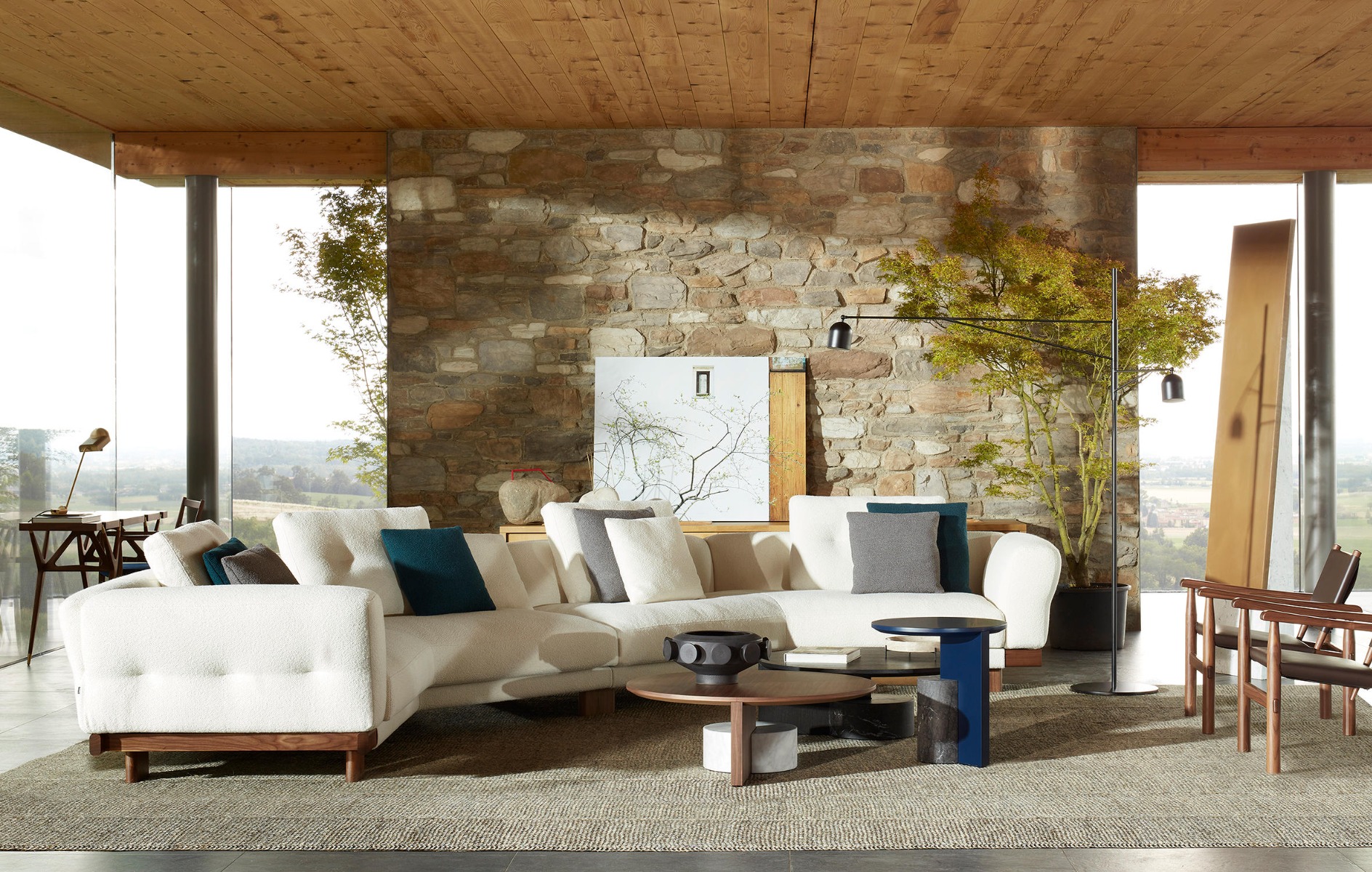 Cassina 556 Sengu Sofa Collection