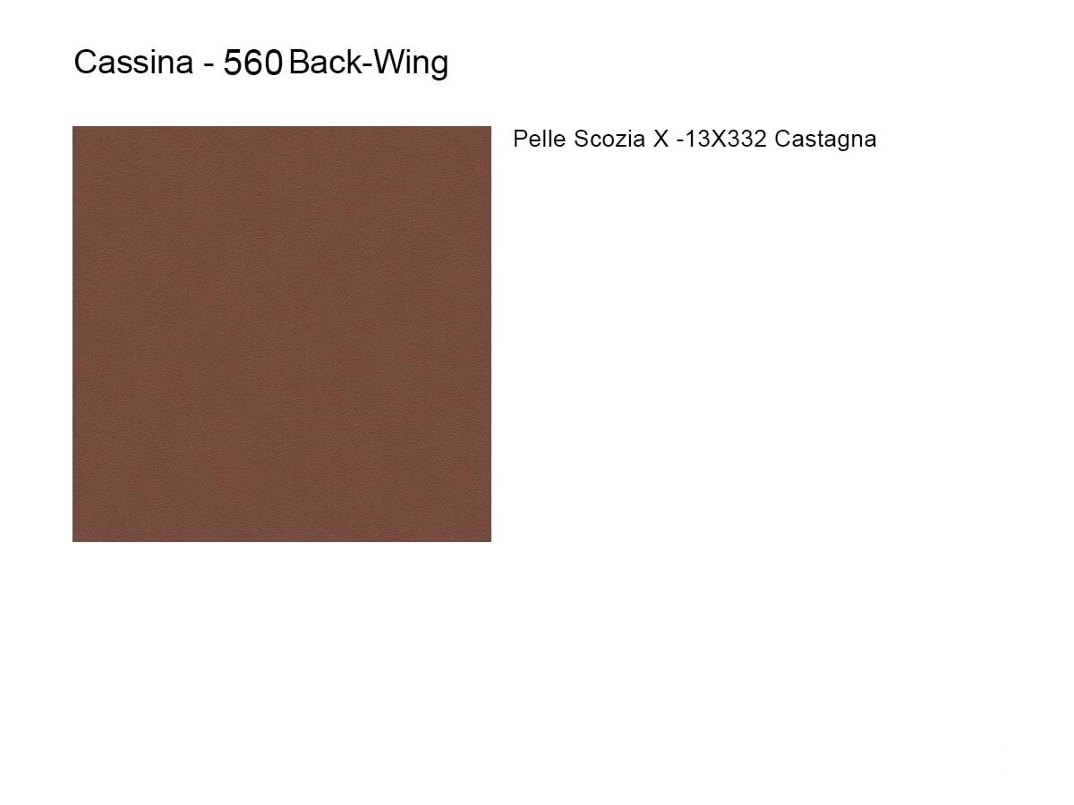 Cassina 560 Back Wing Chair With Armrests