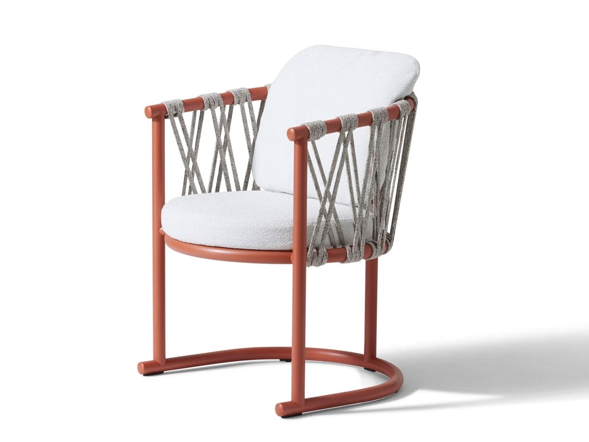 Cassina 561 Trampoline Outdoor Chair Hand Woven Cord