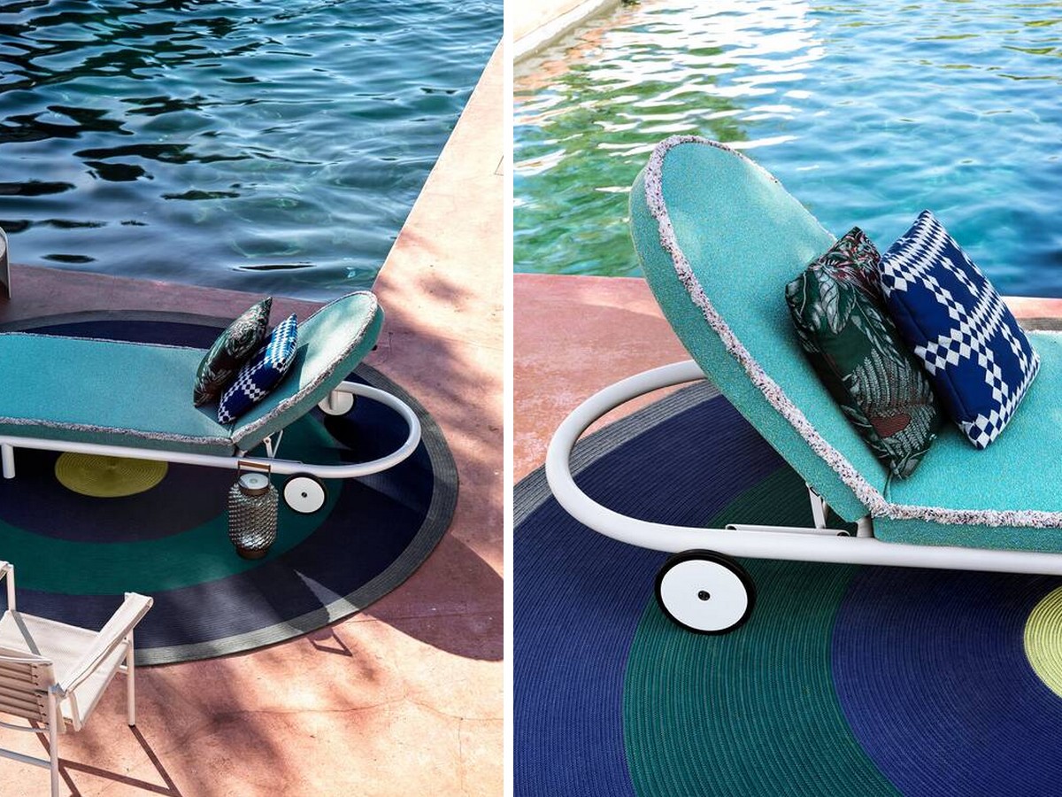 Cassina 561 Trampoline Sunbed