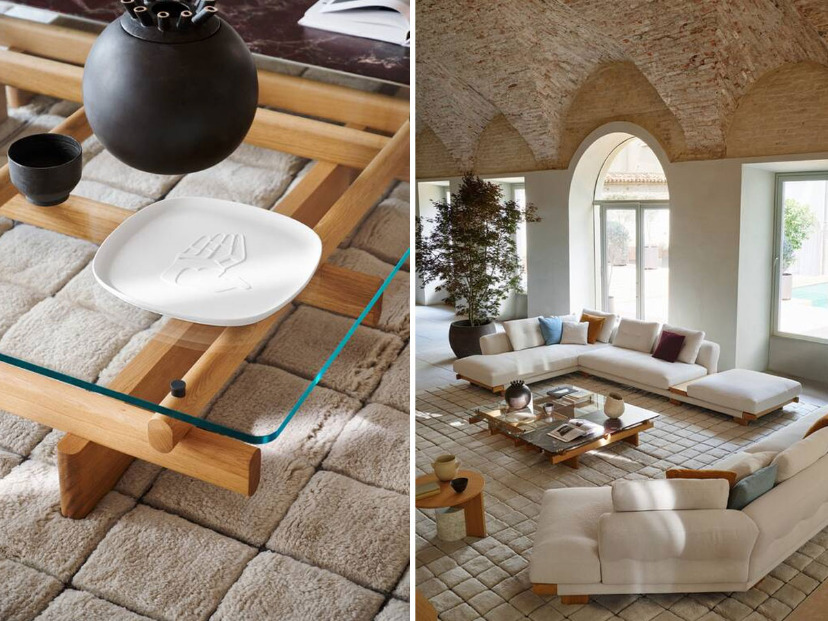 Cassina 564 Sengu Coffee Table Rectangular