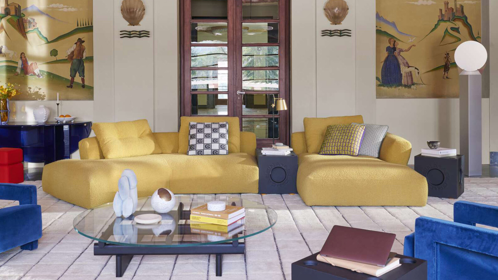 Cassina 565 Sengu Bold Sofa Collection