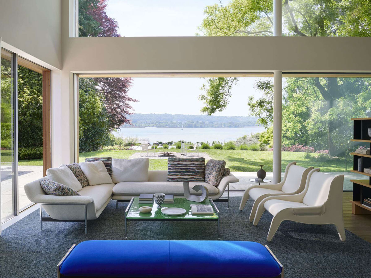 Cassina 580 Esosoft Sofa Collection