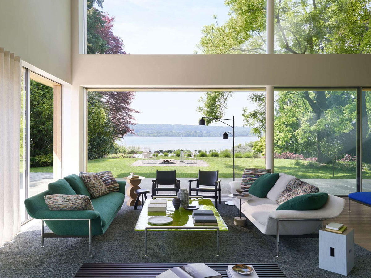 Cassina 580 Esosoft Sofa Collection