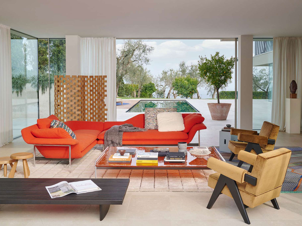 Cassina 580 Esosoft Sofa Collection