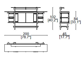 Cassina 636 Elling Buffet