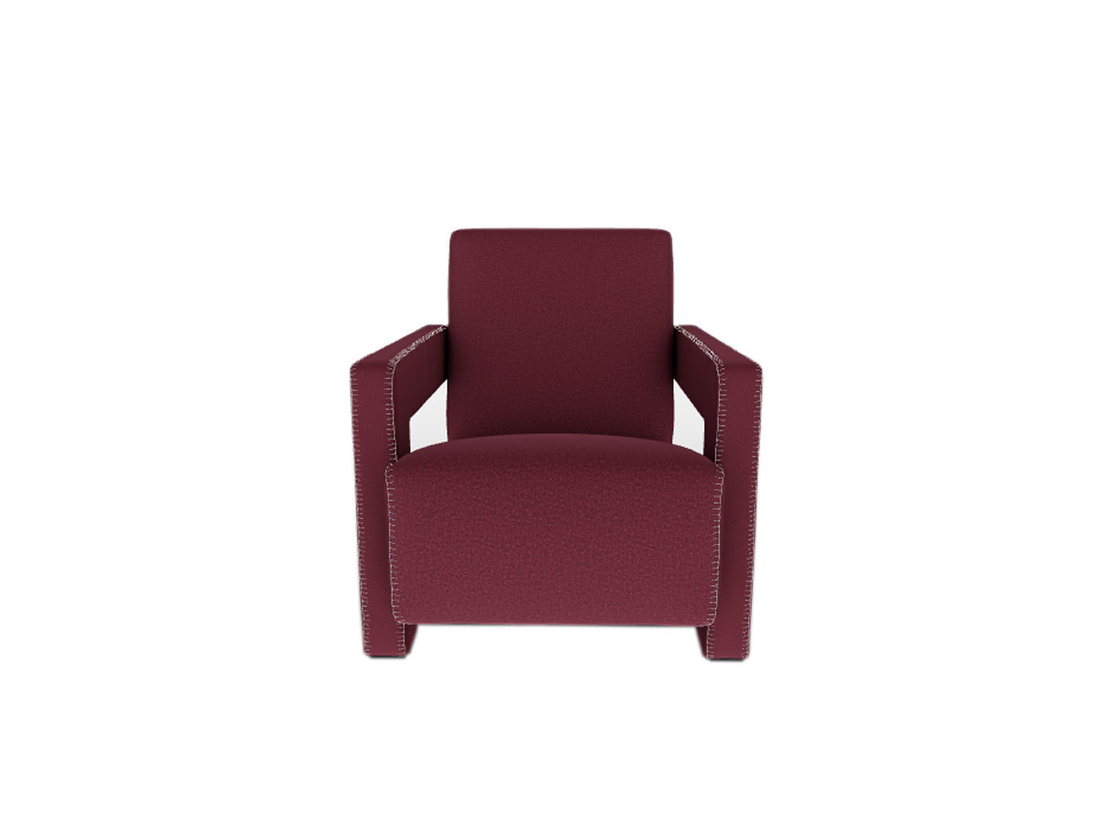 Cassina 637 Utrecht Armchair Look 13l020 Vinaccia