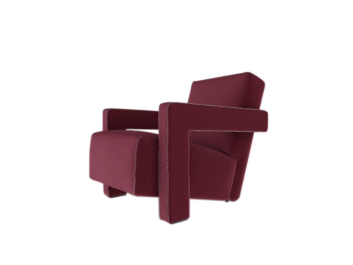 Cassina 637 Utrecht Armchair Look 13l020 Vinaccia