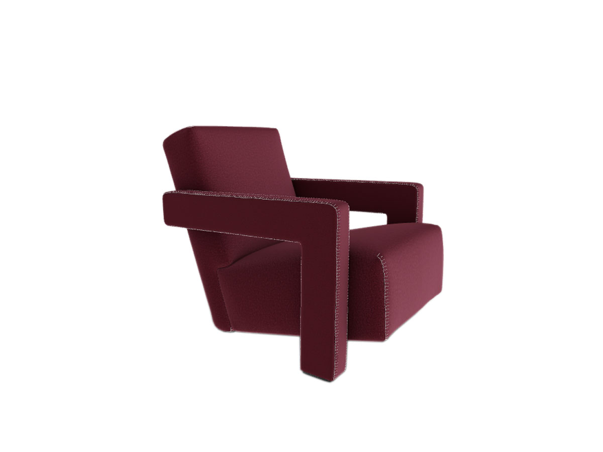 Cassina 637 Utrecht Armchair Look 13l020 Vinaccia
