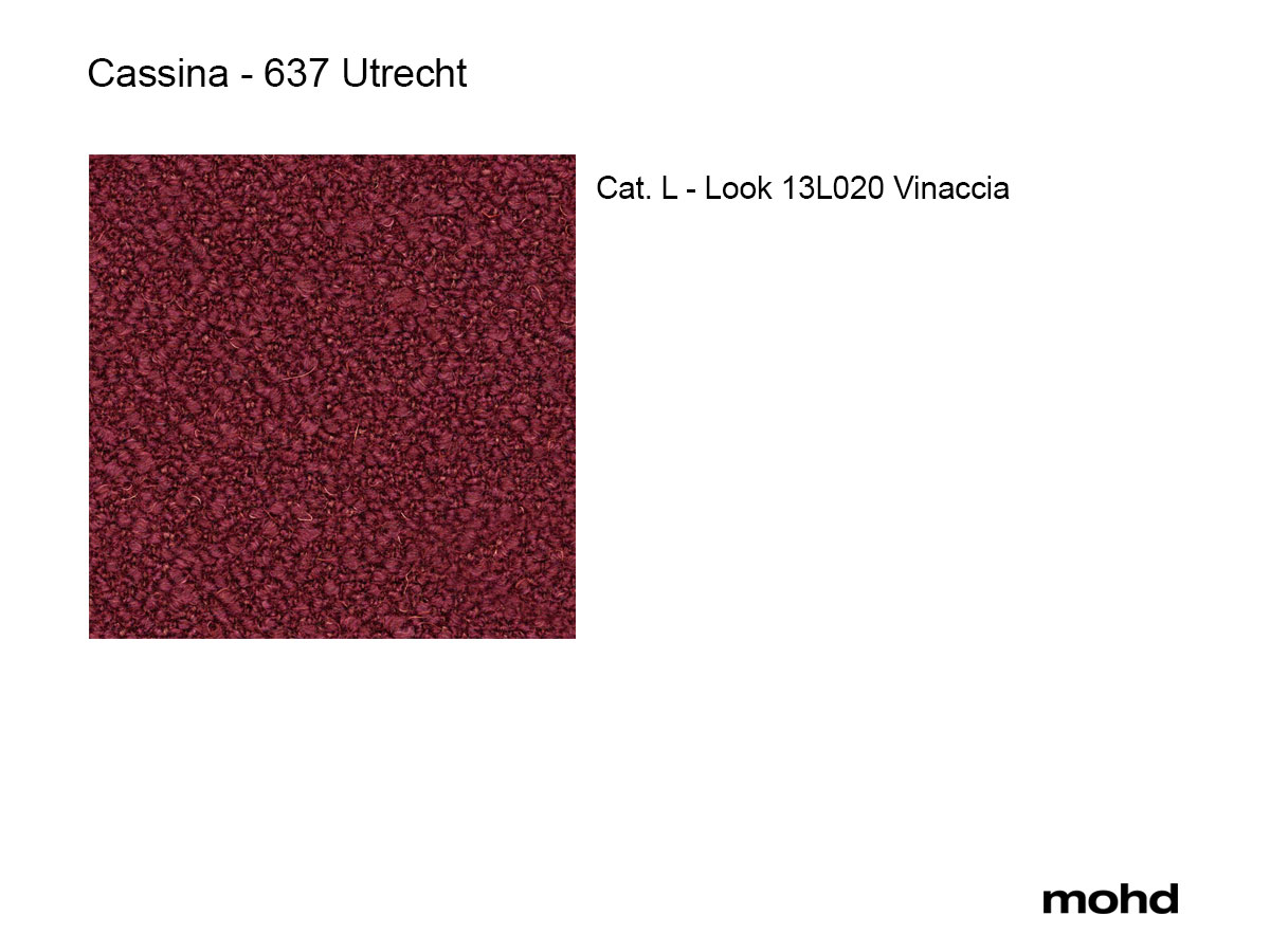 Cassina 637 Utrecht Armchair Look 13l020 Vinaccia