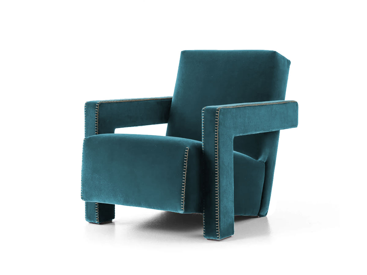 Cassina 637 Utrecht Armchair Ortigia 13l659 Indigo