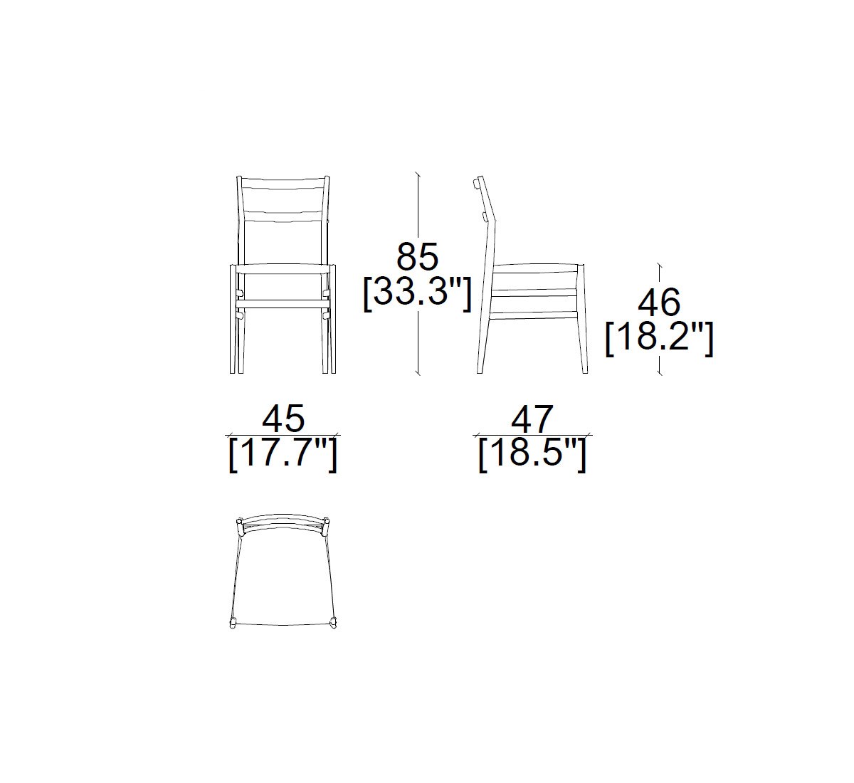 Cassina 646 Leggera Chair