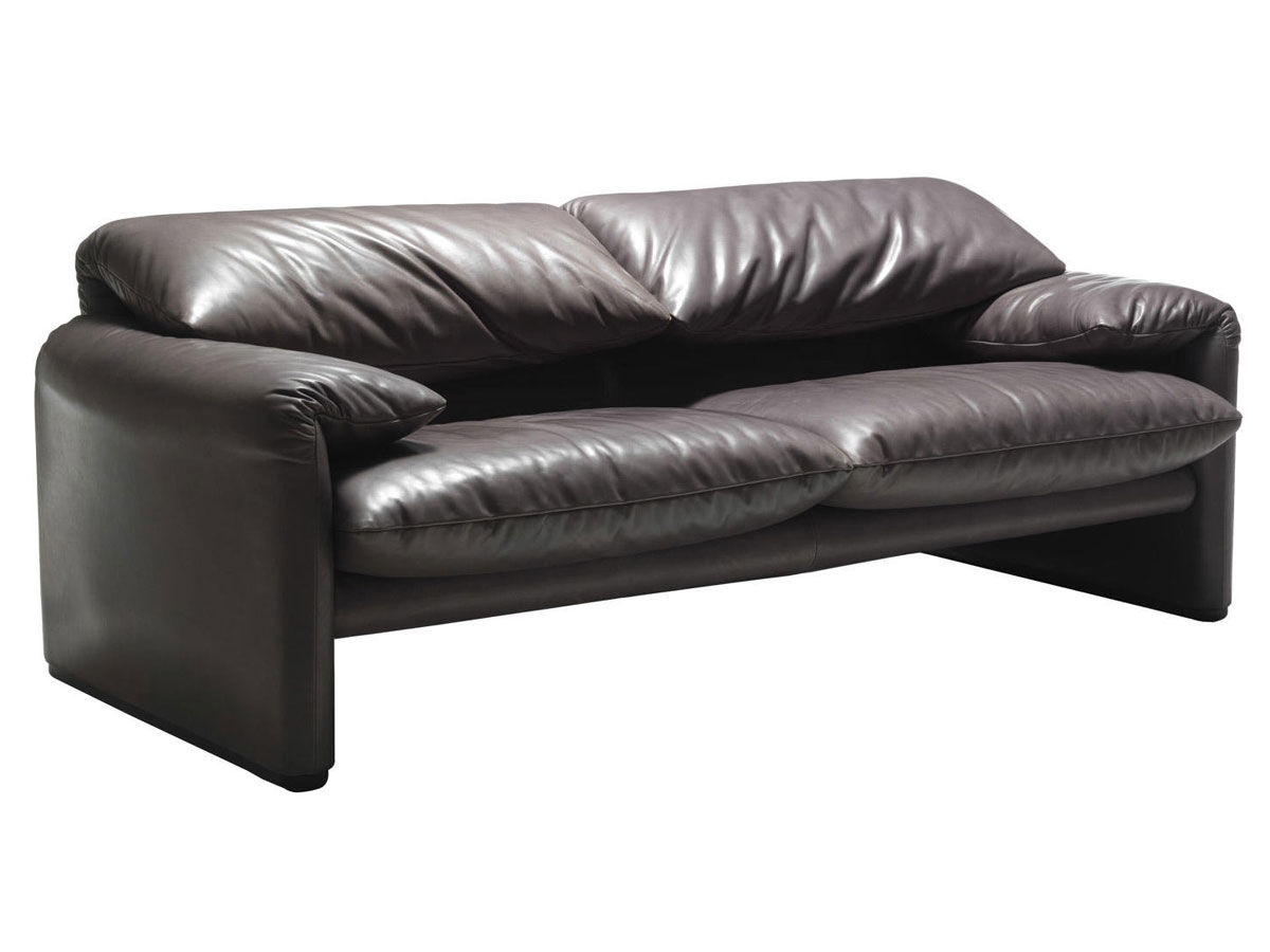 Cassina 675 Maralunga Two Seater Sofa