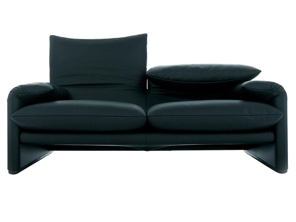 Cassina 675 Maralunga Two Seater Sofa