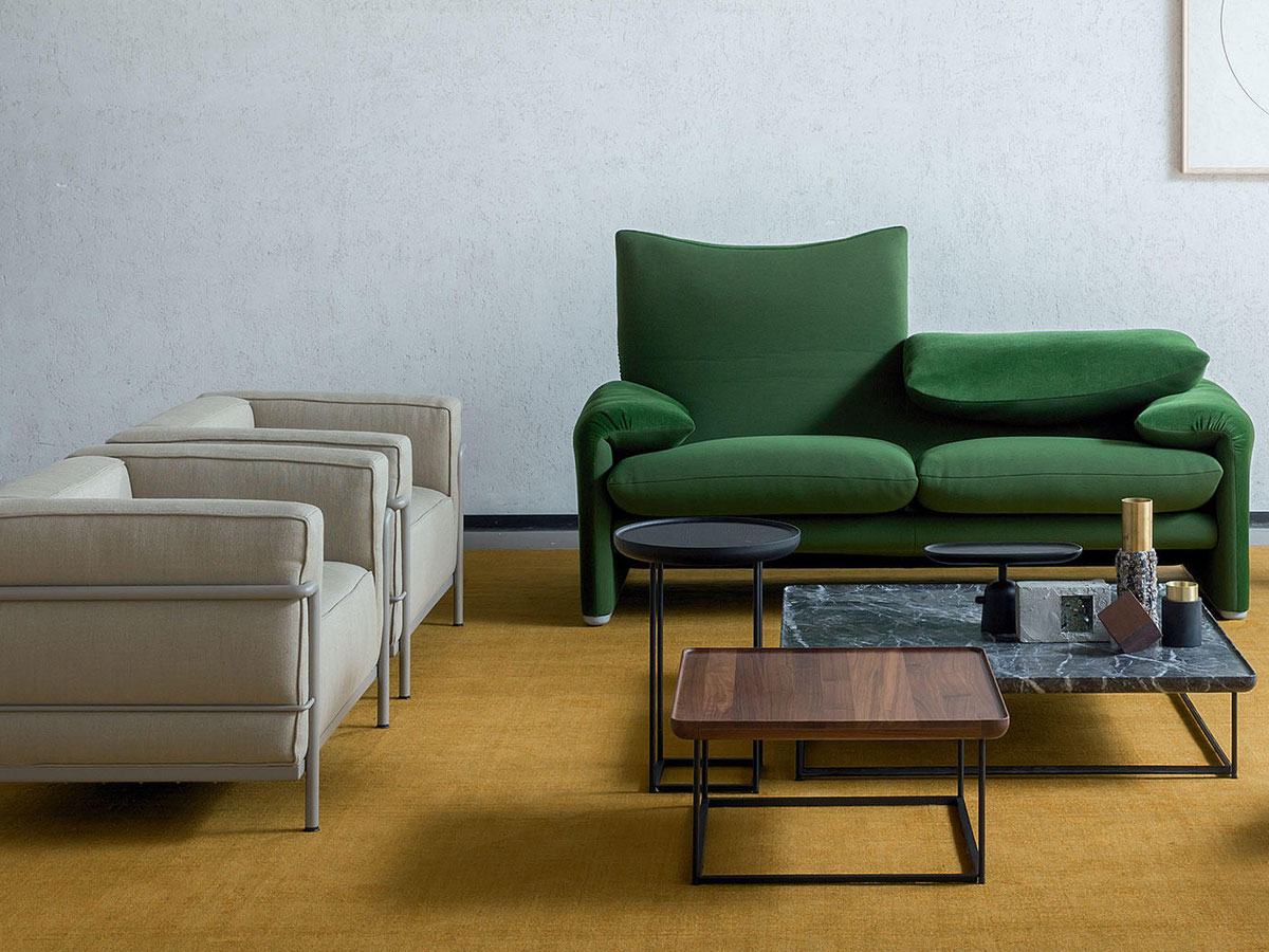 Cassina 675 Maralunga Two Seater Sofa