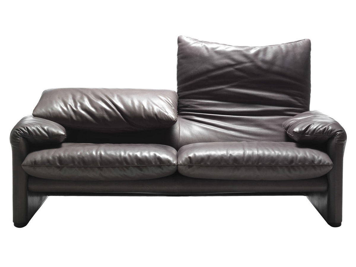 Cassina 675 Maralunga Two Seater Sofa