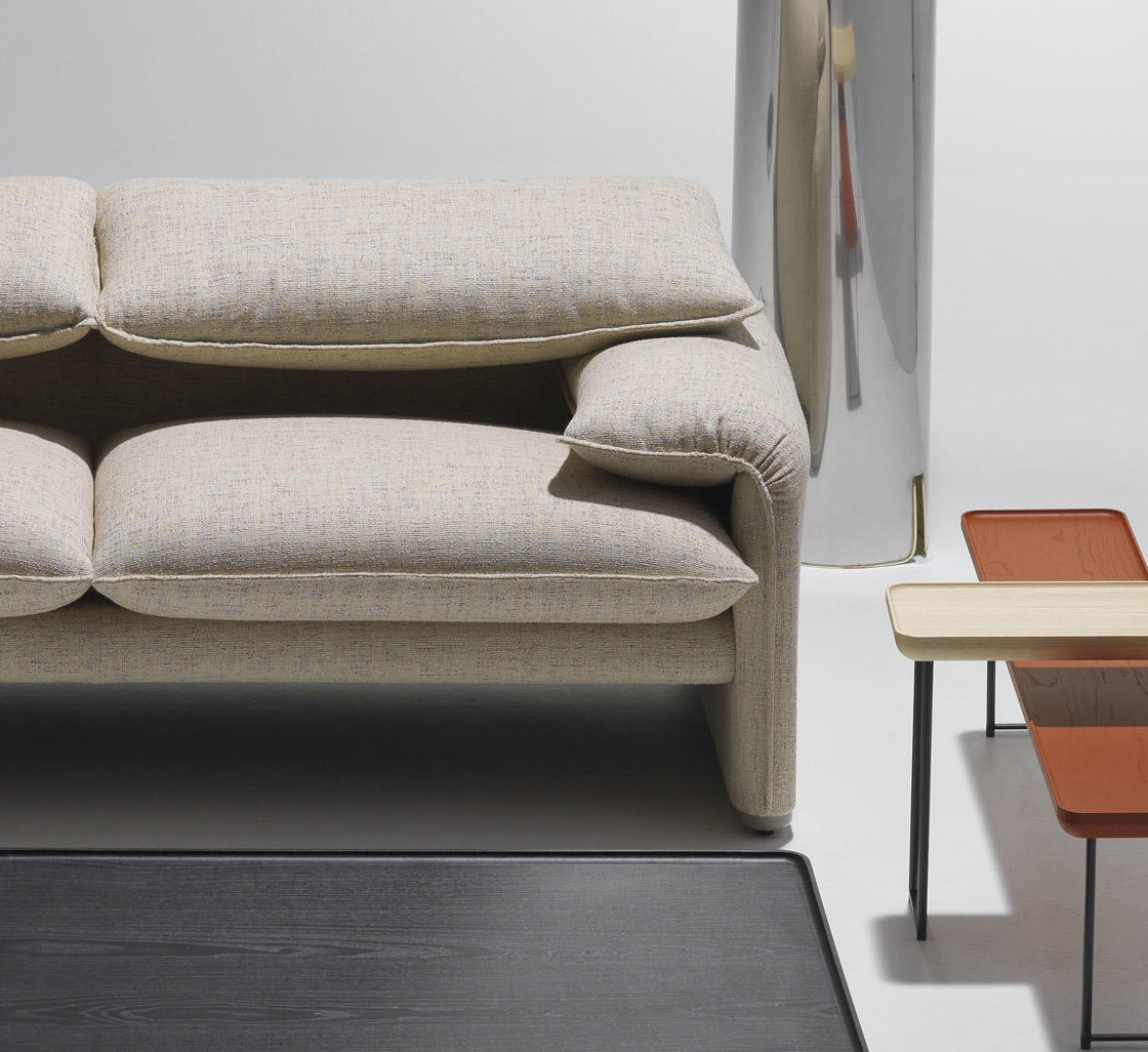 Cassina 675 Maralunga 40 3 Seater Sofa