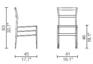 Cassina 699 Superleggera Chair Ponti