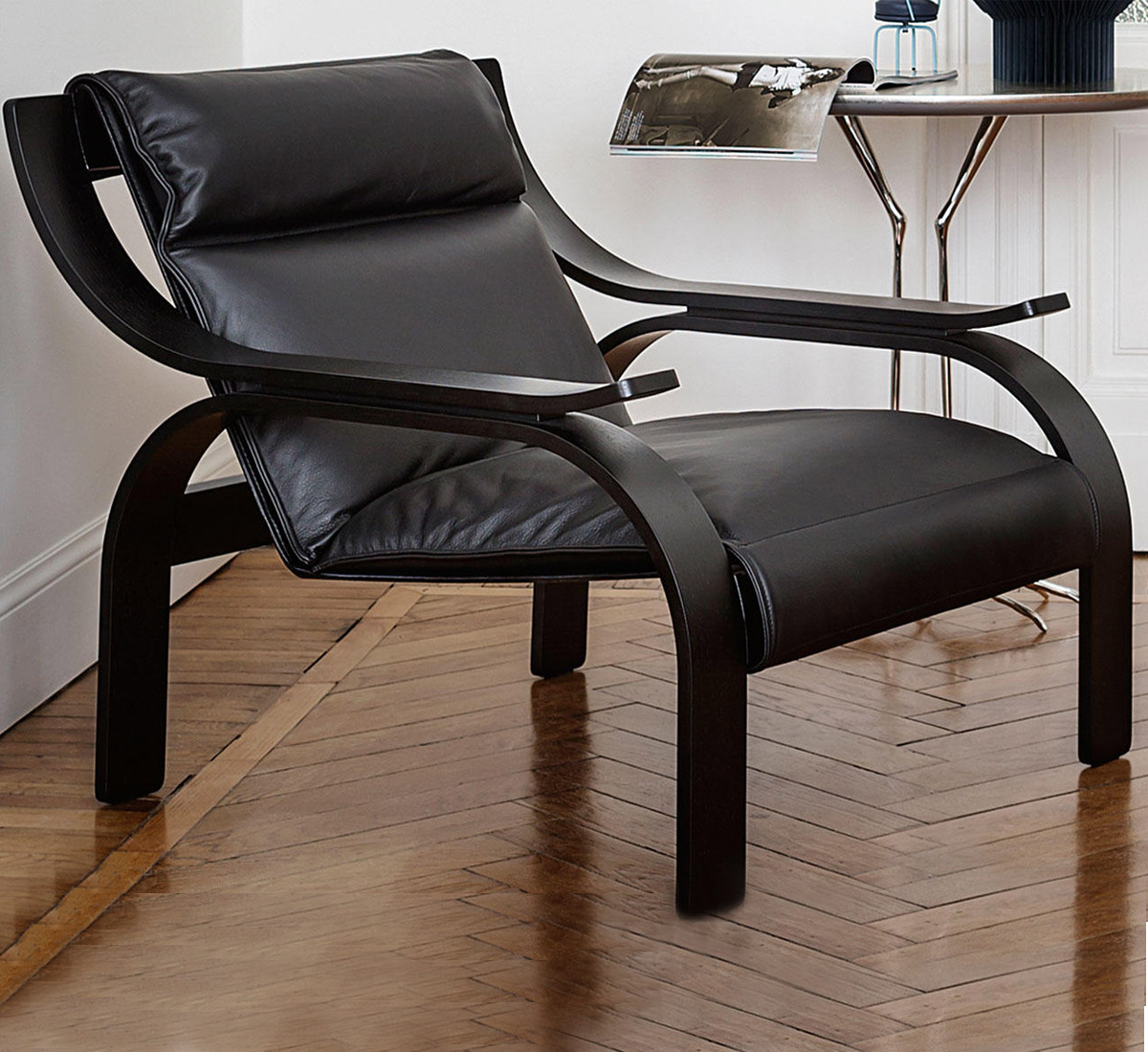 Cassina 722 Woodline Armchair