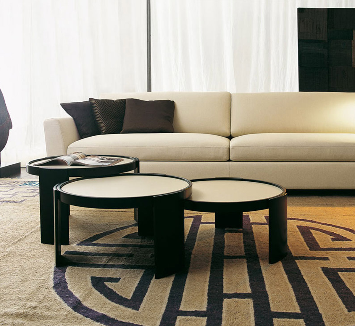 Cassina 780 783 Stacking Low Tables