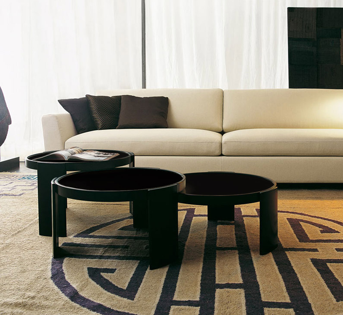 Cassina 780 783 Stacking Low Tables