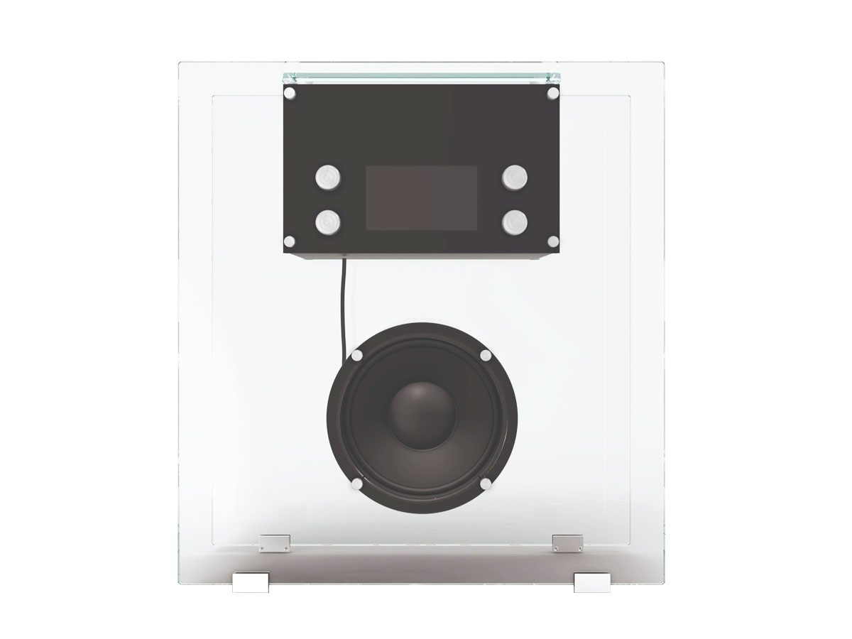 Cassina 842 Radio In Crystal