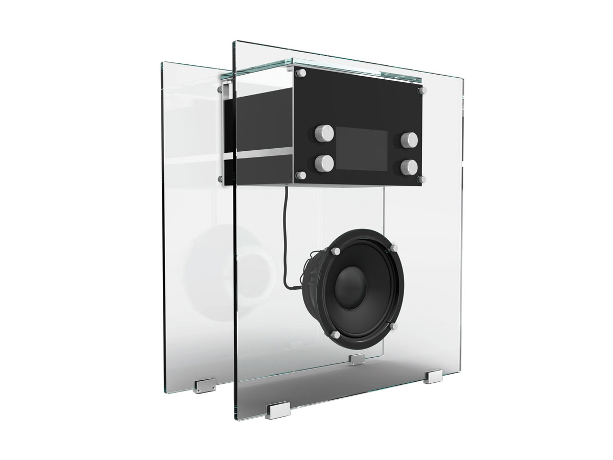 Cassina 842 Radio In Crystal