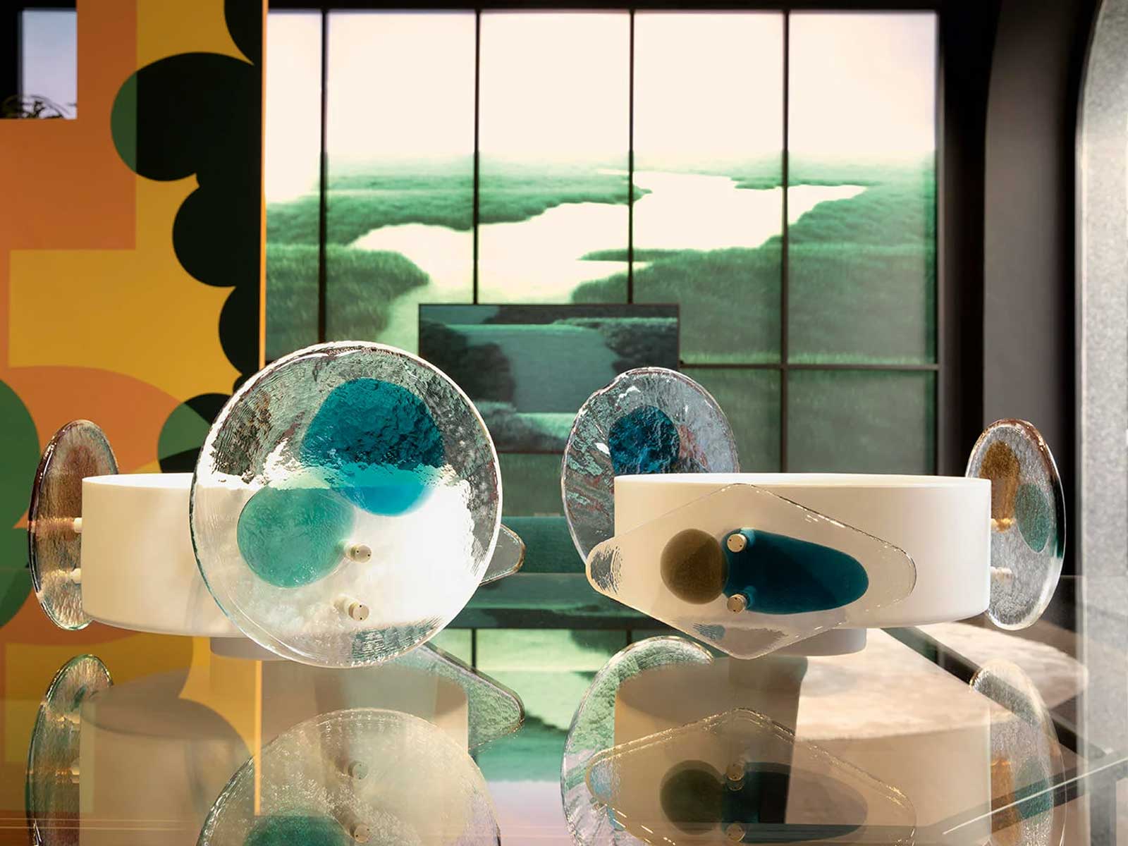 Cassina Colourdisc Vases