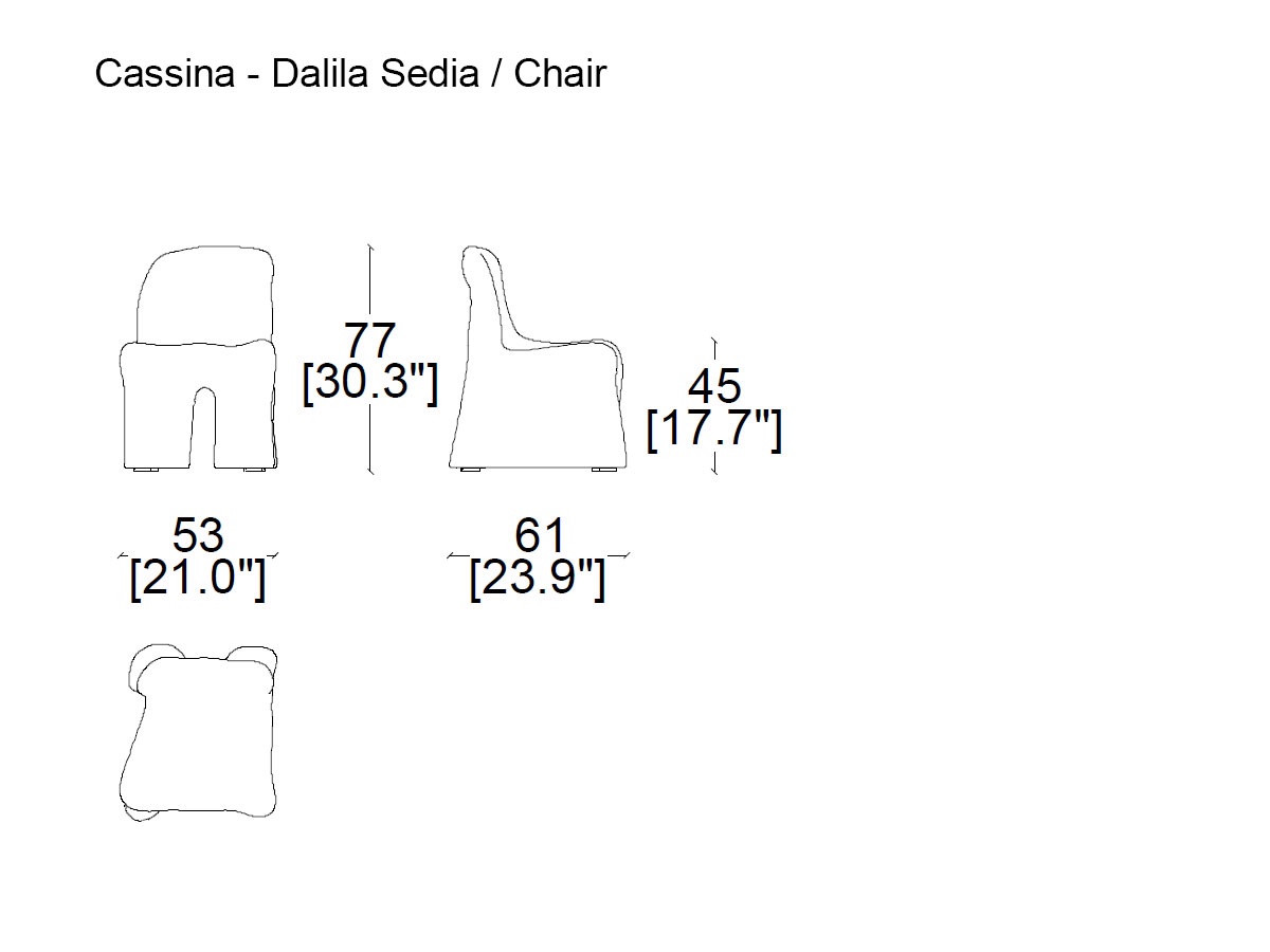 Cassina Dalila Chair Outdoor