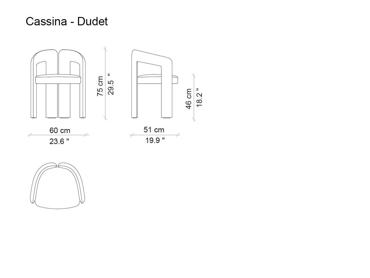 Cassina Dudet Chair