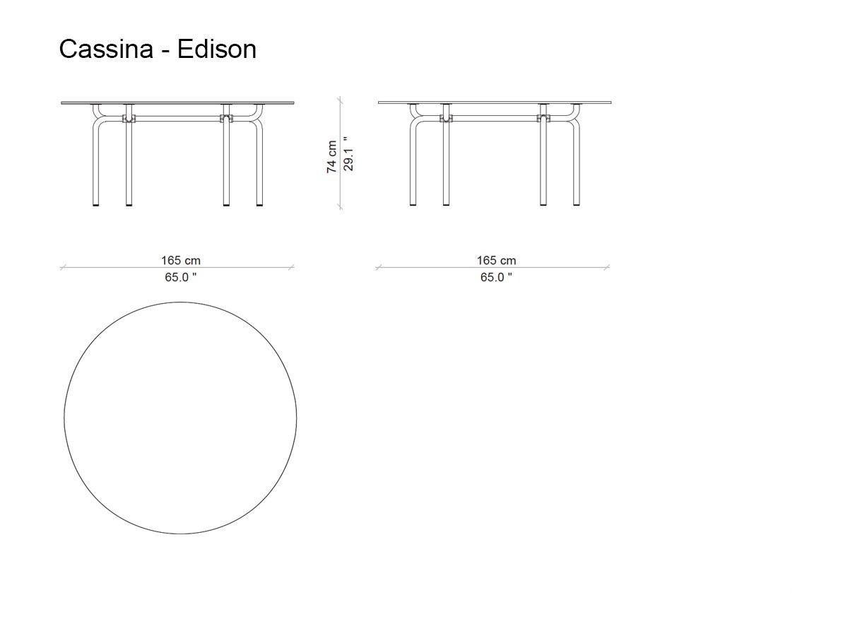 Cassina Edison Table