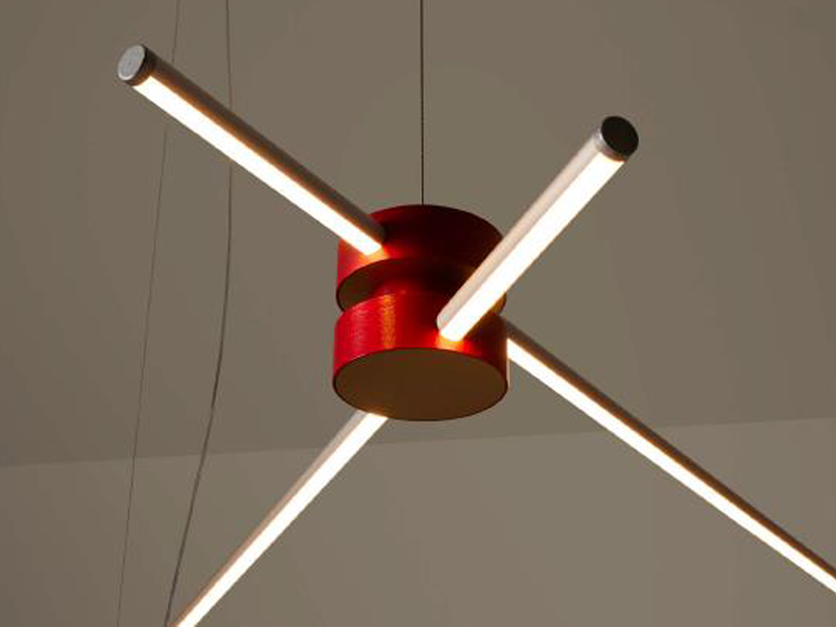 Cassina Eitie Triangle Horizontal Suspension Lamp
