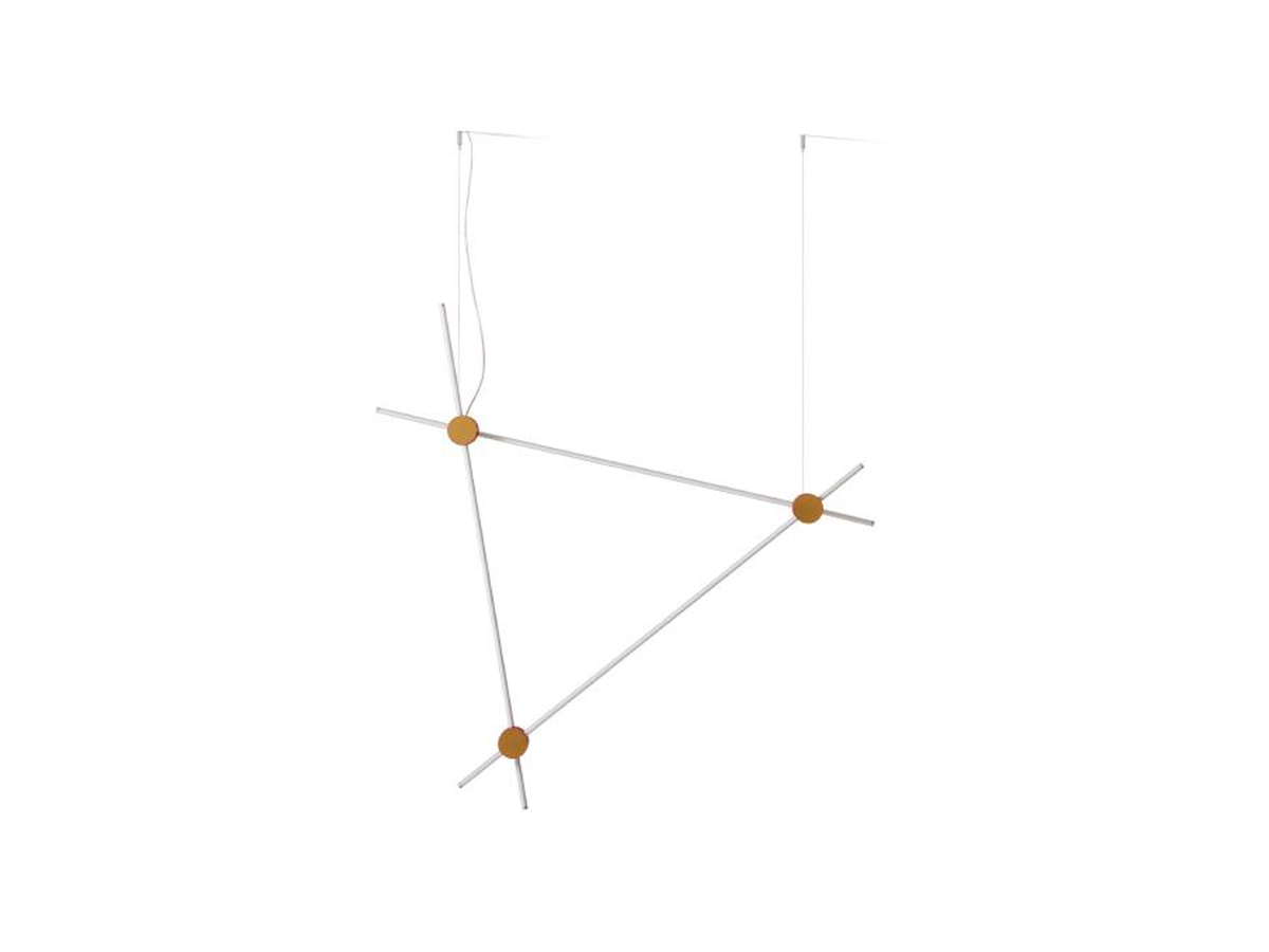 Cassina Eitie Triangle Vertical Suspension Lamp