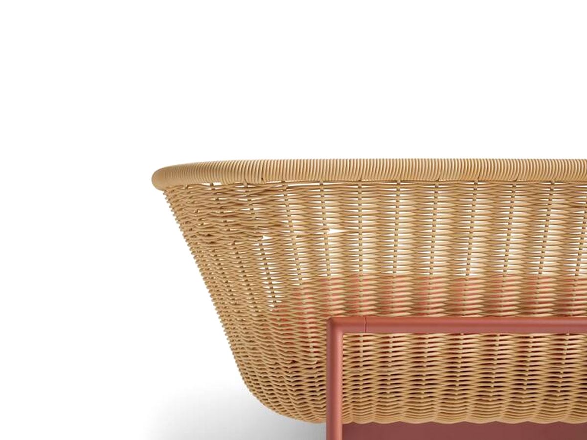 Cassina Esosoft Outdoor Love Bed Terracotta Lido 13l701