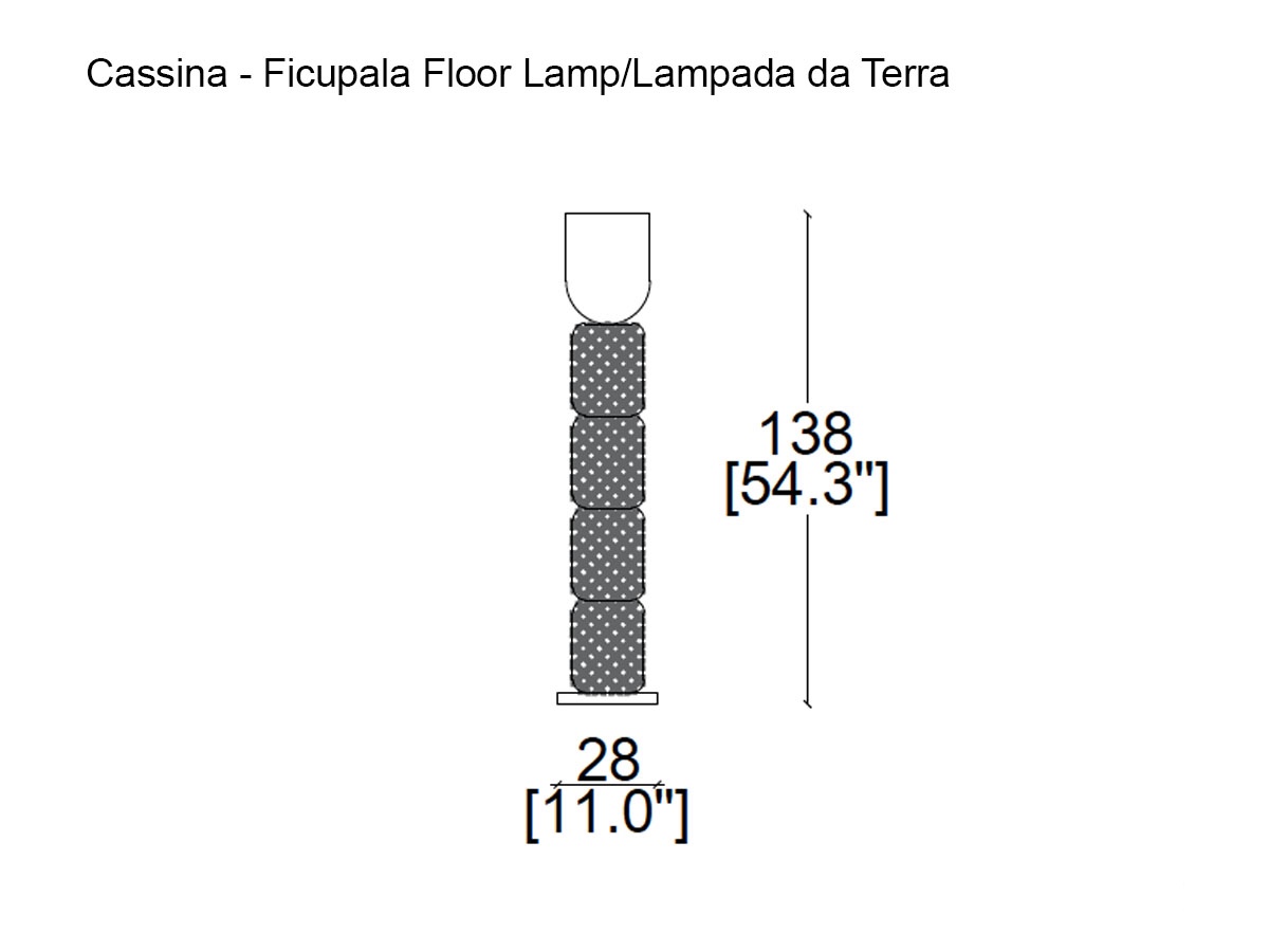 Cassina Ficupala Floor Lamp
