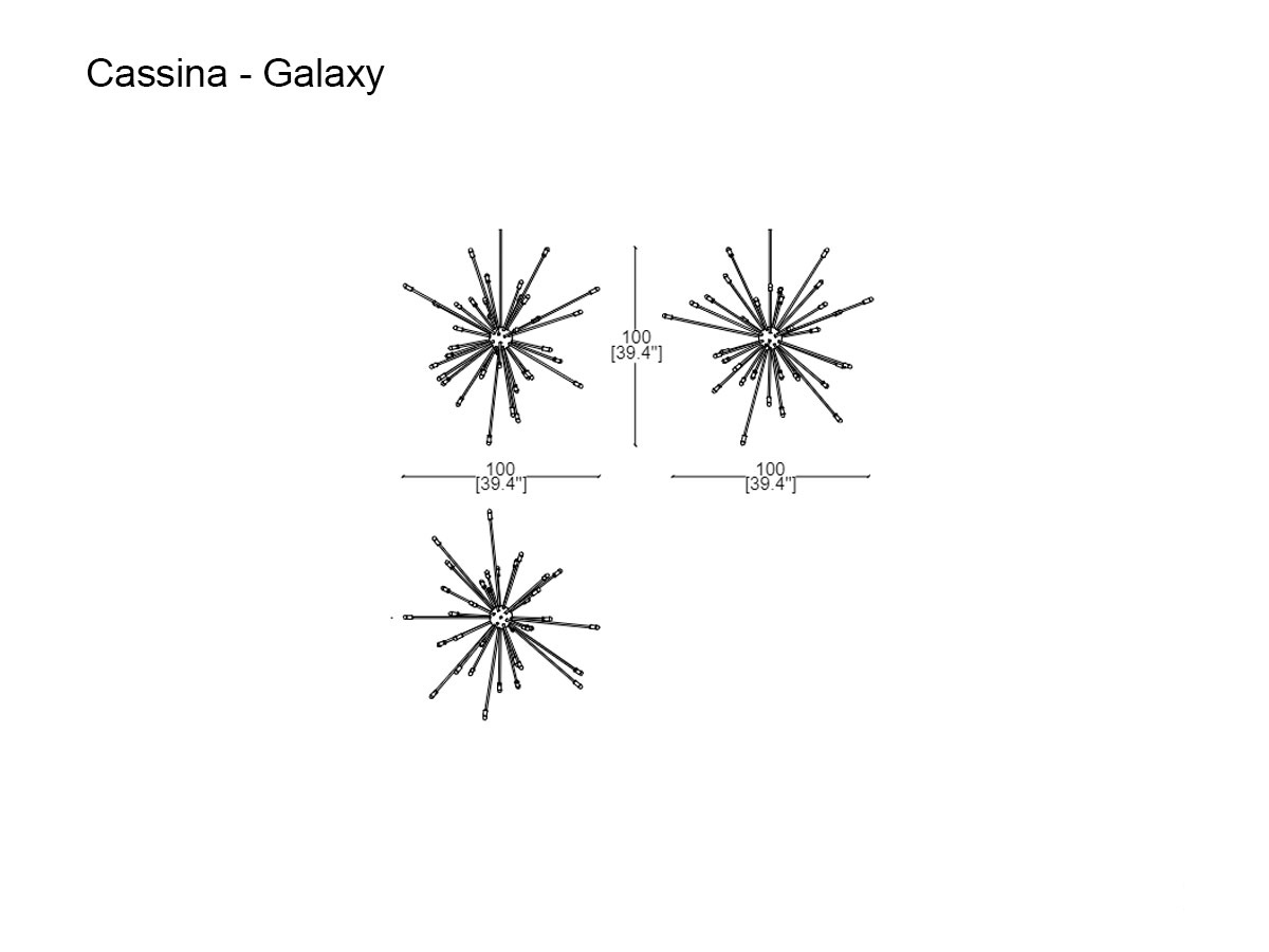 Cassina Galaxy Suspension