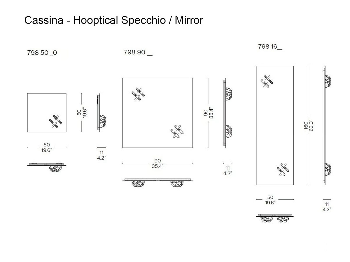 Cassina Hooptical Mirror