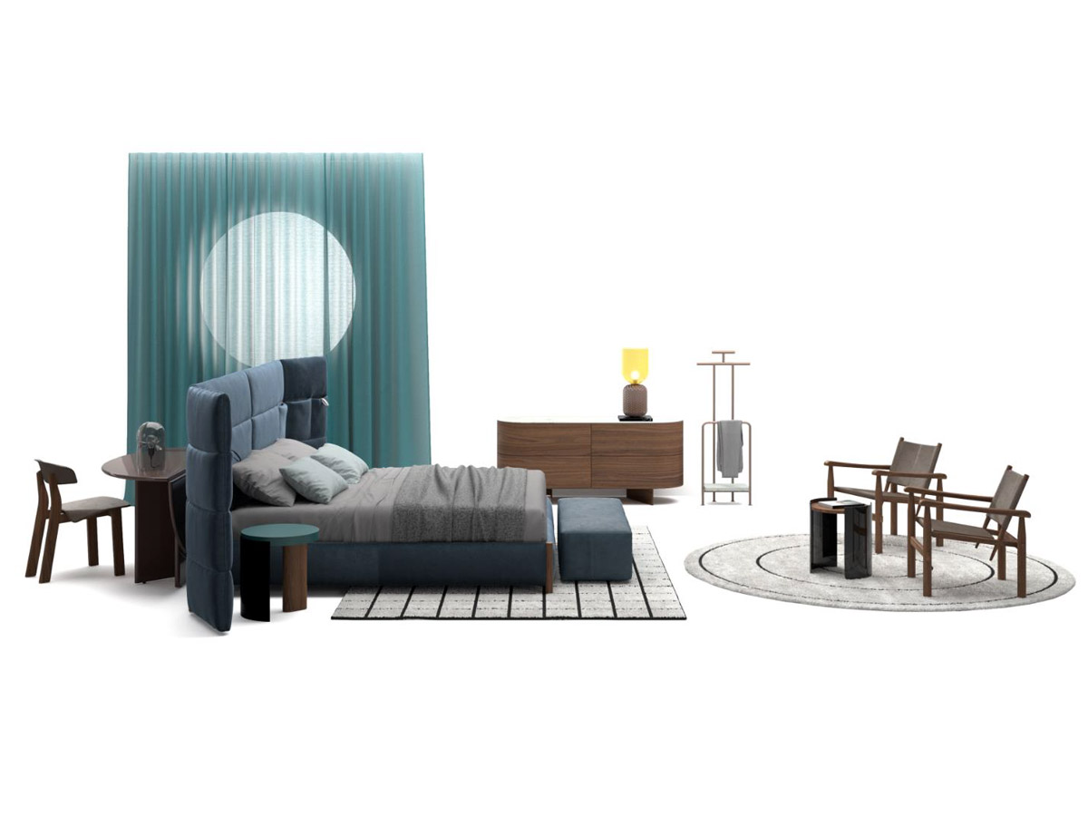 Cassina L60 Bio Mbo Bed