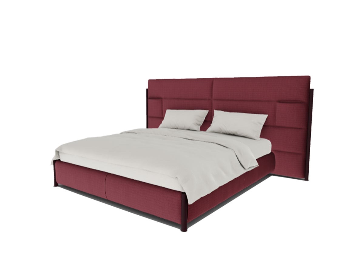 Cassina L60 Bio Mbo Bed Tensing 325 Vinaccia