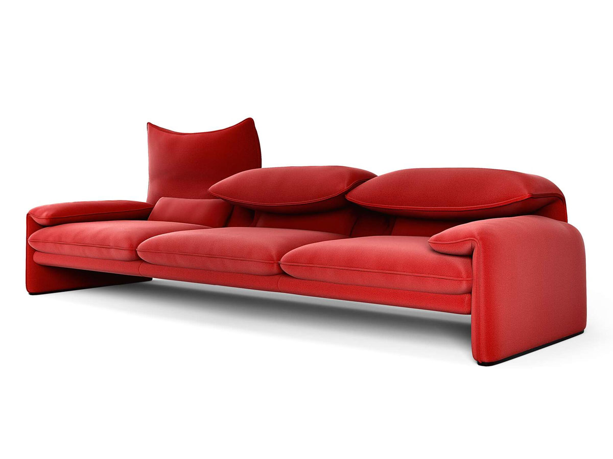 Cassina Maralunga 50 Maxi 3 Seater Sofa
