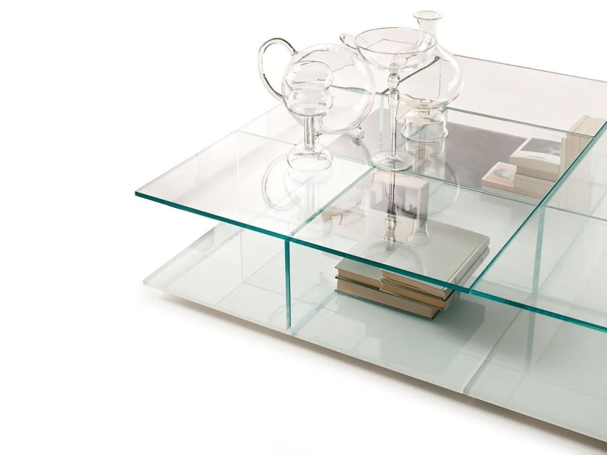 Журнальный столик Cassina Mex 269, прямоугольный