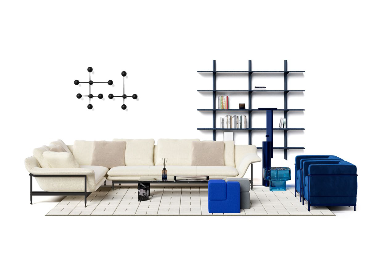 Cassina Mokoro Rug 300x400 Cm White Beige