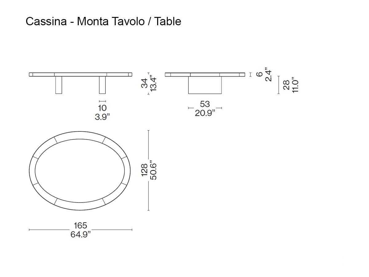 Cassina Table Monta Limited Edition