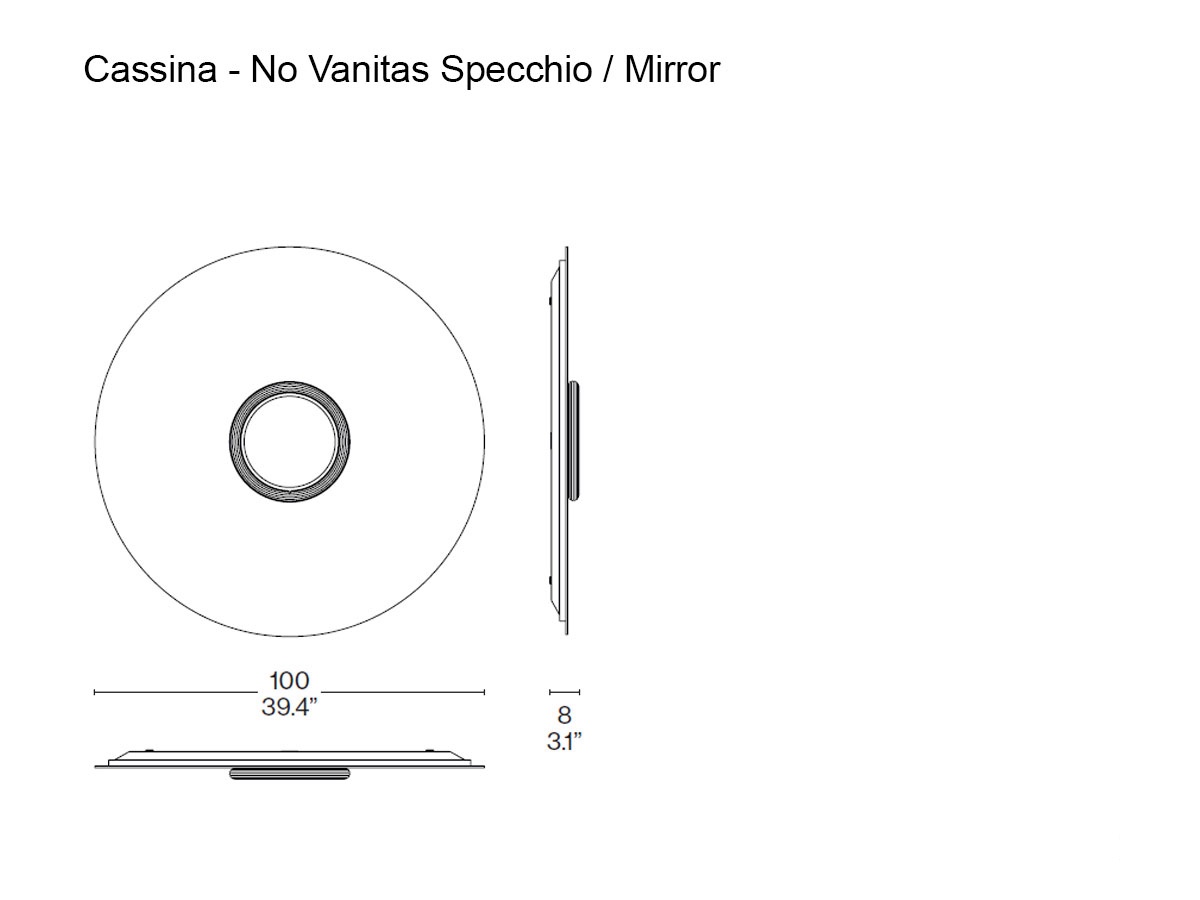 Cassina No Vanitas Mirror