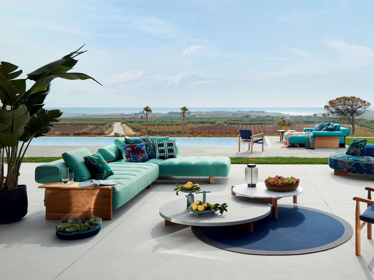 Cassina Sail Out 478 Outdoor Modular Sofa