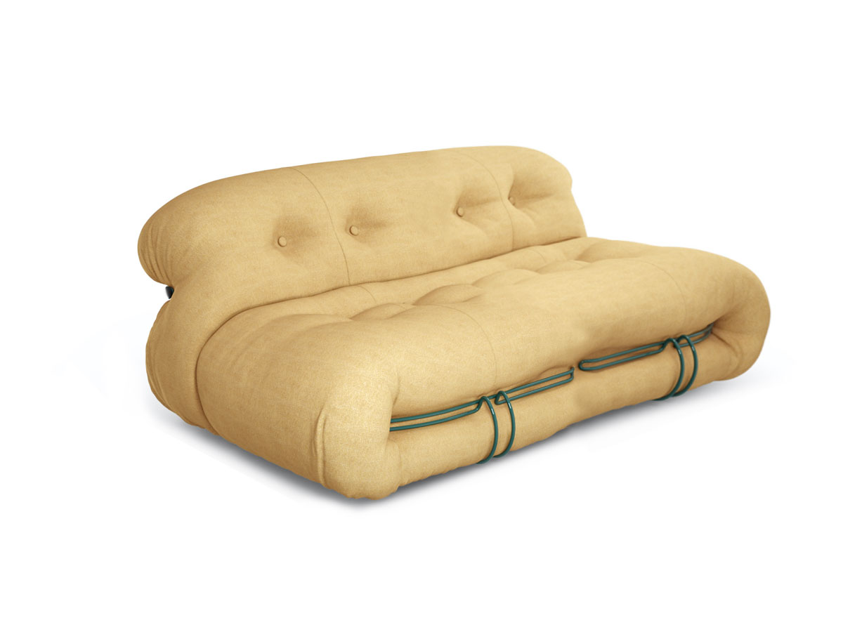 Cassina Soriana Two Seater Sofa