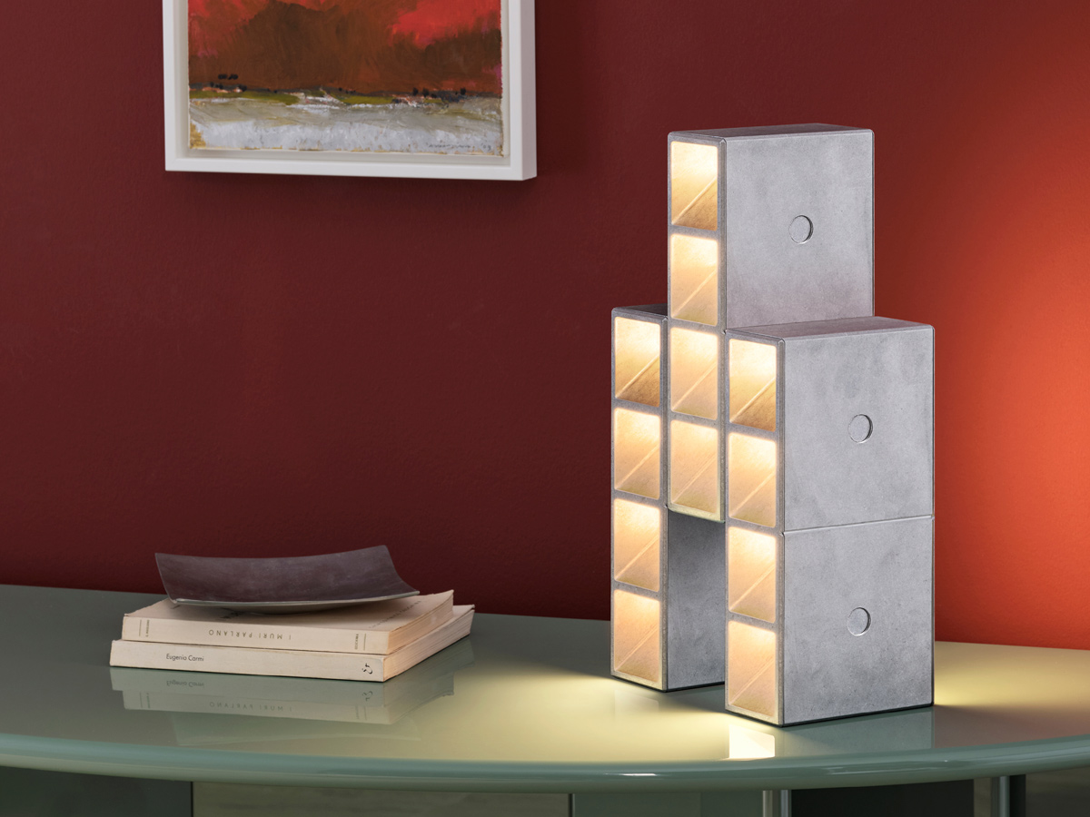 Cassina Tsai Light Table Lamp 3 Block