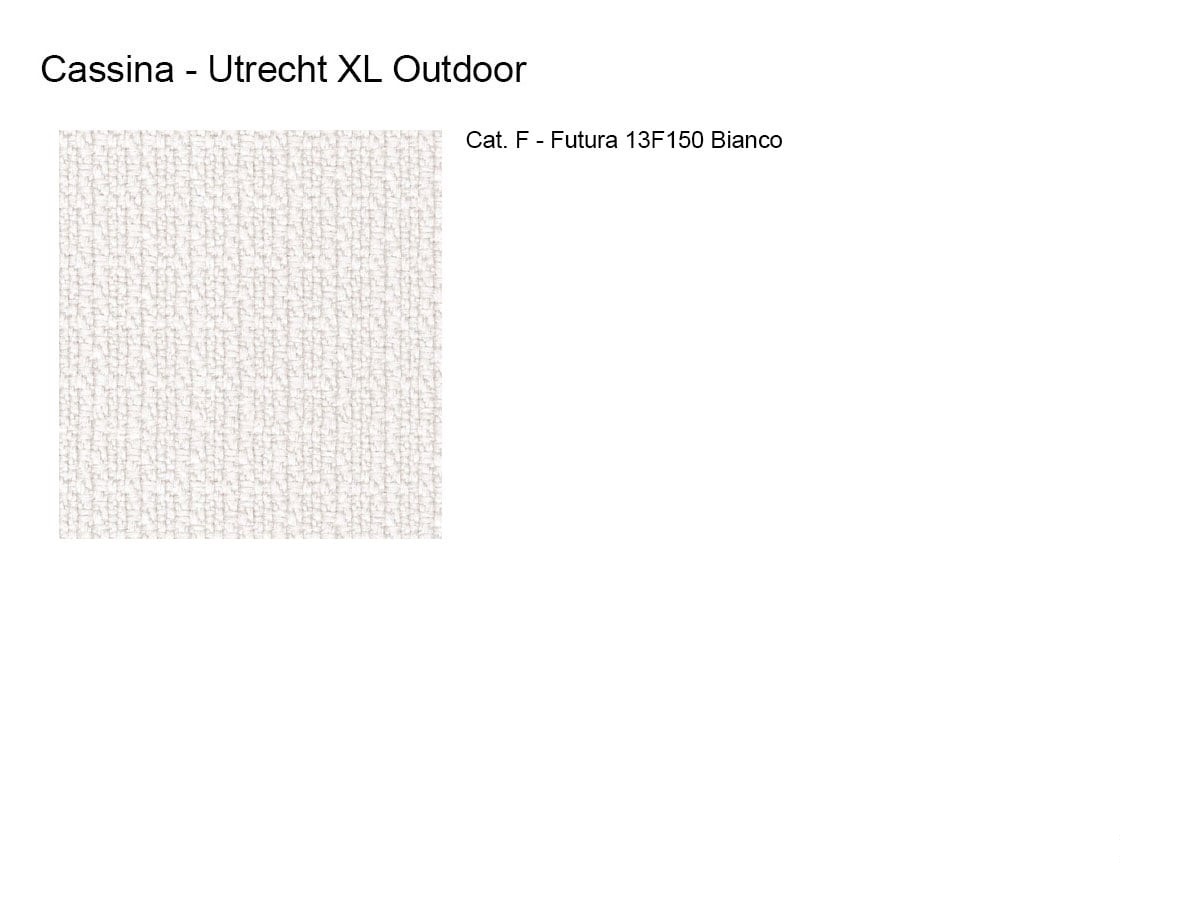 Cassina Utrecht Xl Outdoor Armchair Futura Bianco