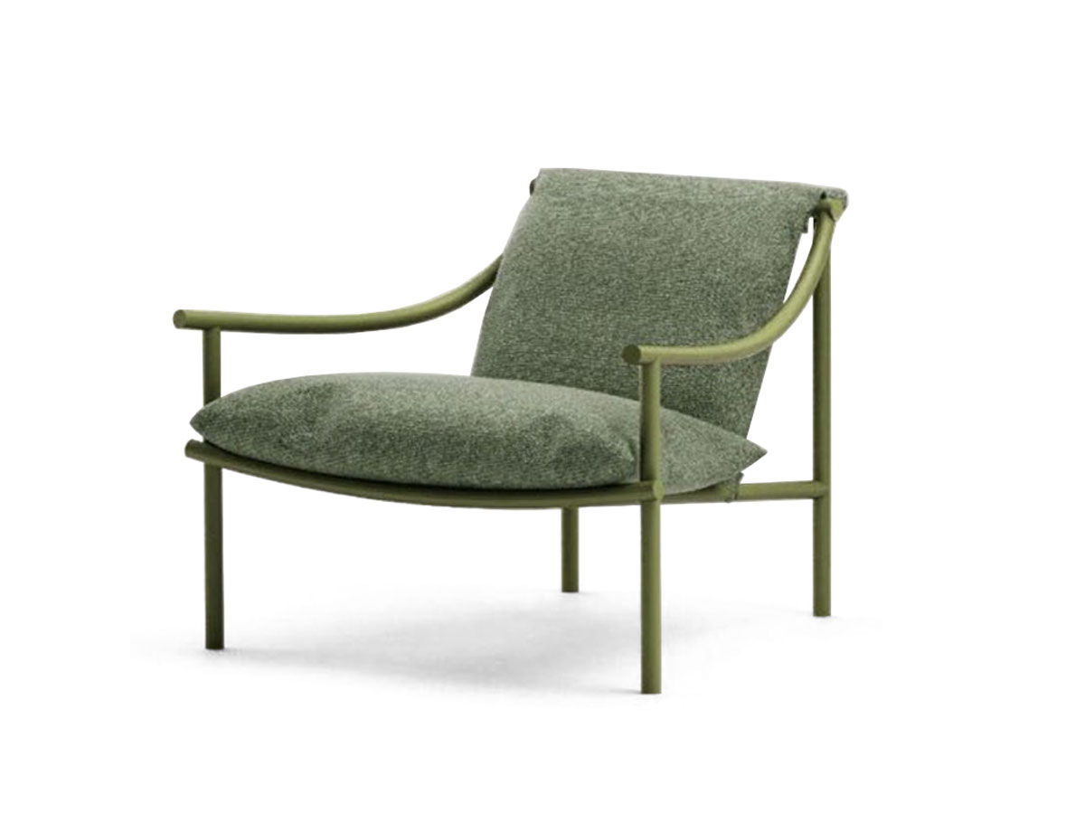 Cassina Vidalenta Lounge Chair Outdoor Low Backrest
